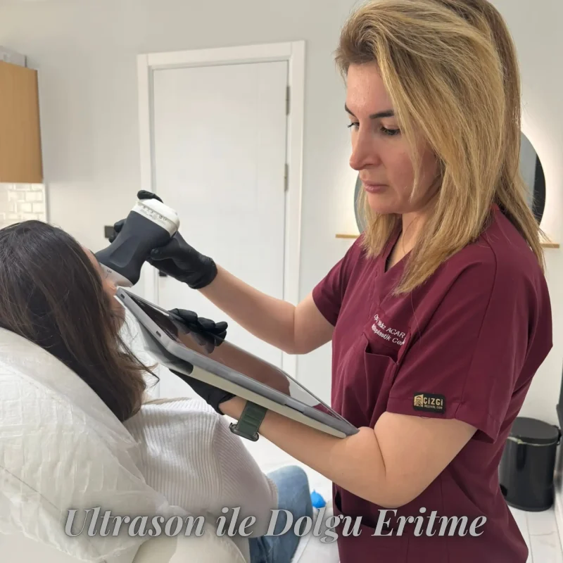 Ultrason ile dolgu eritme